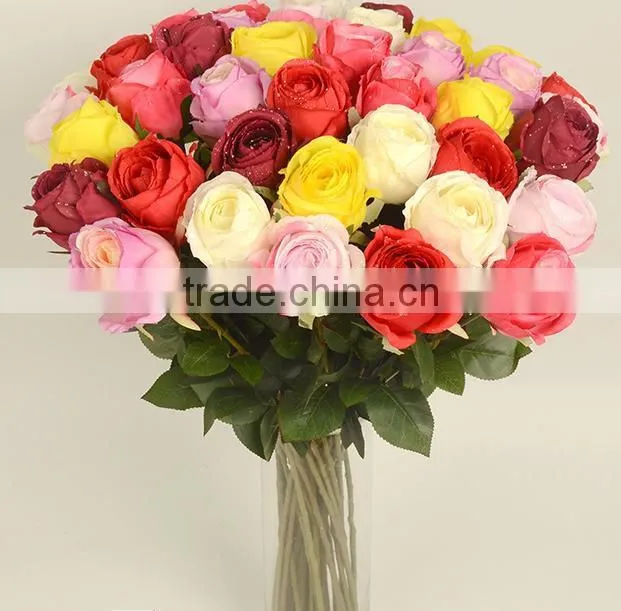 Single decorative Artificial rose flower
