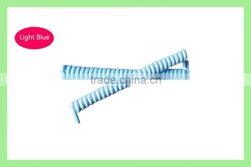 No tie curly shoelace