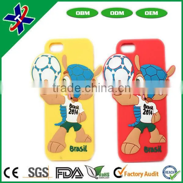 World Cup 2014 Silicone Mobile Phone Case
