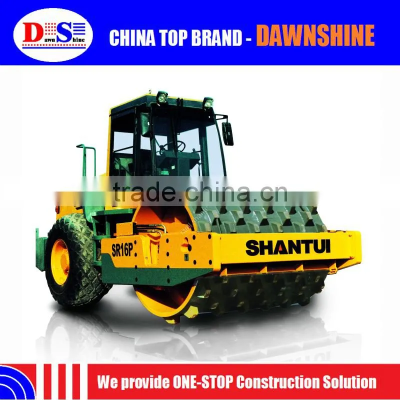 SHANTUI Hydraulic Single Drum Compactor Roller 16 tons SR16 - 6BT5.9-C152 Engine Price Road Roller