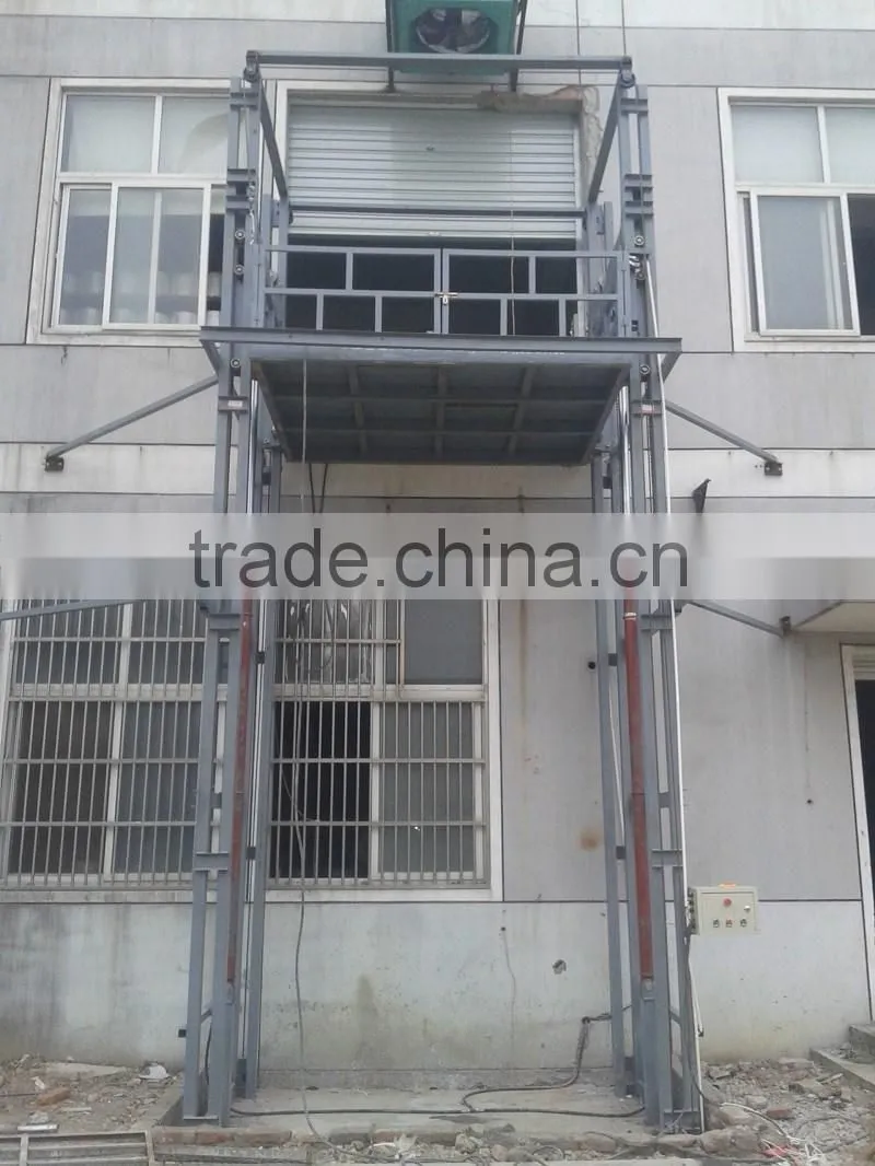 China Manufacturer Vertical Warehouse Cargo Elevator Lift For Sale