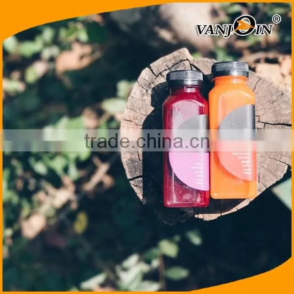 Fresh Squeezed Orange Juice Bottles with Hang Tags