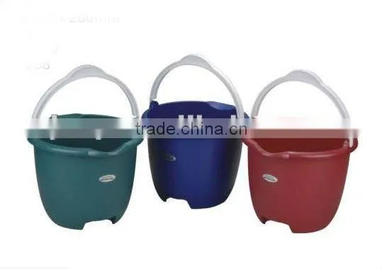 colorful,hot selling plastic water bucket no lid