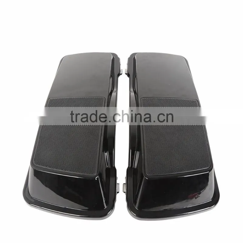 Saddlebag Lids + 6"x9" Speaker For Touring Electra Road Super Glide 94-13