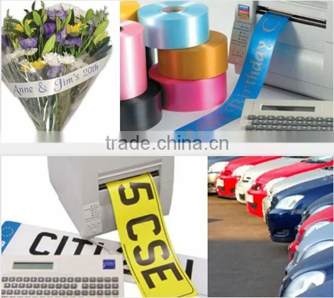 Hot stamping smart ribbon printer