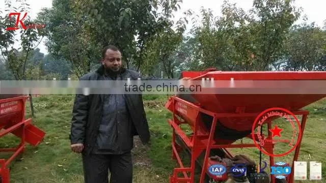 Small Portable Mobile Gold Trommel