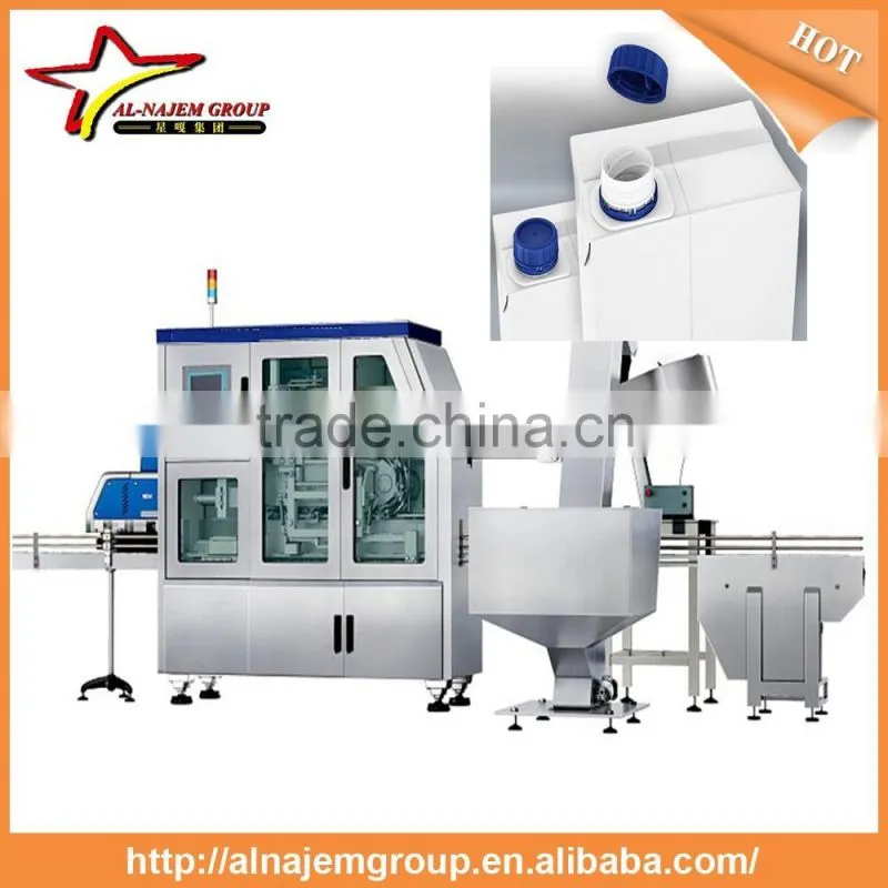 Chinese Manufacturer hot aseptic carton juice filling machine/milk machine