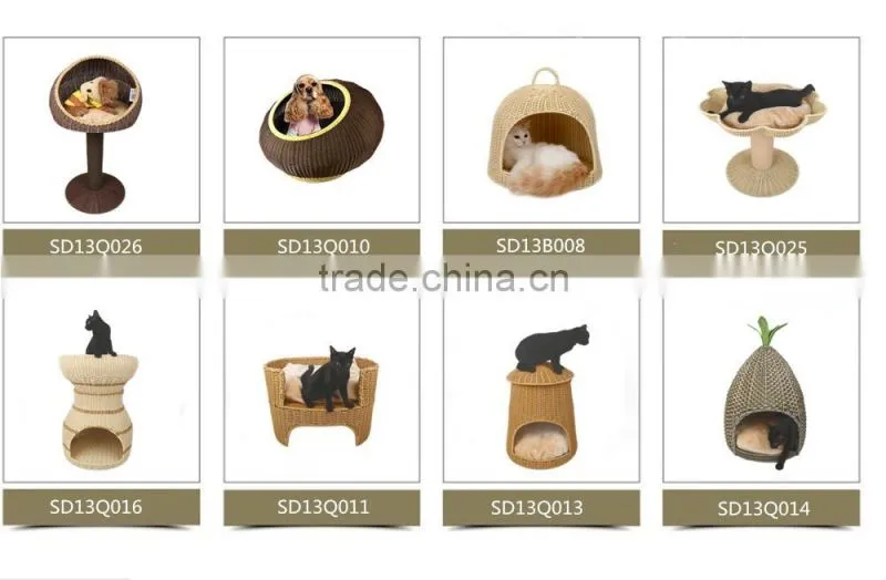 New resin wicker woven mini hanging style cheap wholesale bird houses