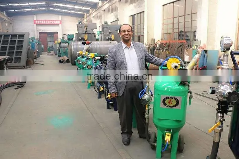 Top quality DB1500 Sand blasting machine/ dustless blasting machine/portable sand blasting machine