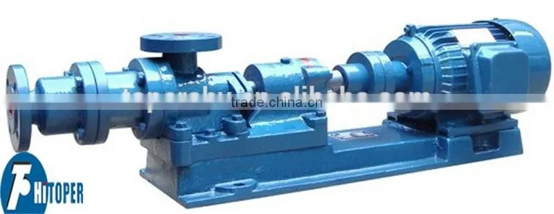 Single or twin screw pump to equip with filter press, many models for your choosing to satisfy your different intentions.