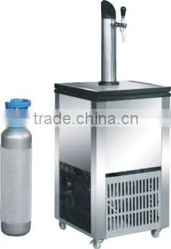 Club equipment Single head Stainless Steel Draft Beer dispenser Machine(ZQR-1J)