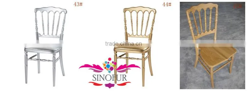 high back wedding hall chairs for bride and groom