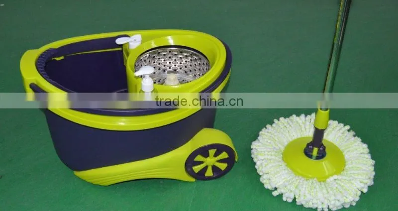 360 Easy Wring Microfiber Spin Mop and Engery Savng Bucket System