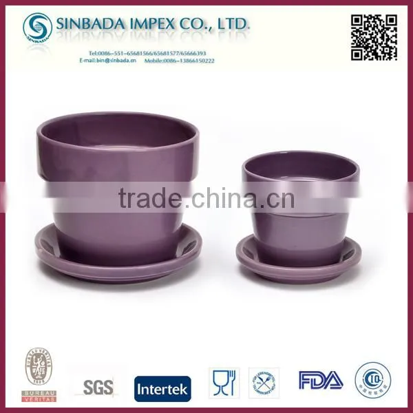 P1501P Ceramic Cheap Garden Plant Pot For Flower
