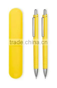 Promotion ball pen and mechanical pencil set