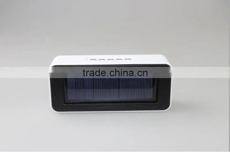 Manufacturers supply new arrive outdoor solar panels charge speaker solar wireless Bluetooth card speaker