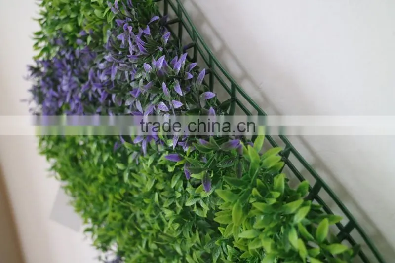 Artificial plants hedge fake plants mat for wall decoration