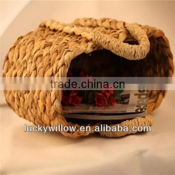 2014 new product corn husk weave bags with handles