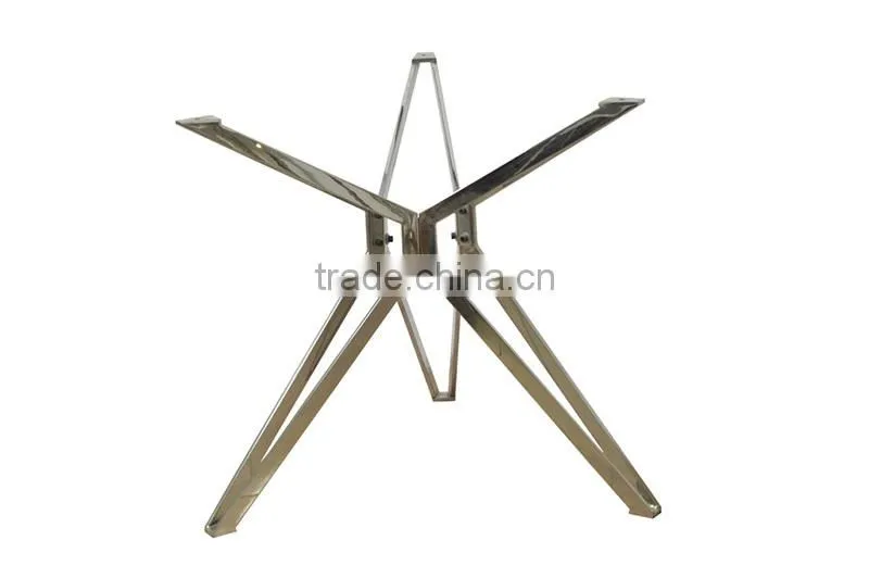 Modern style living room stainless steel coffee table