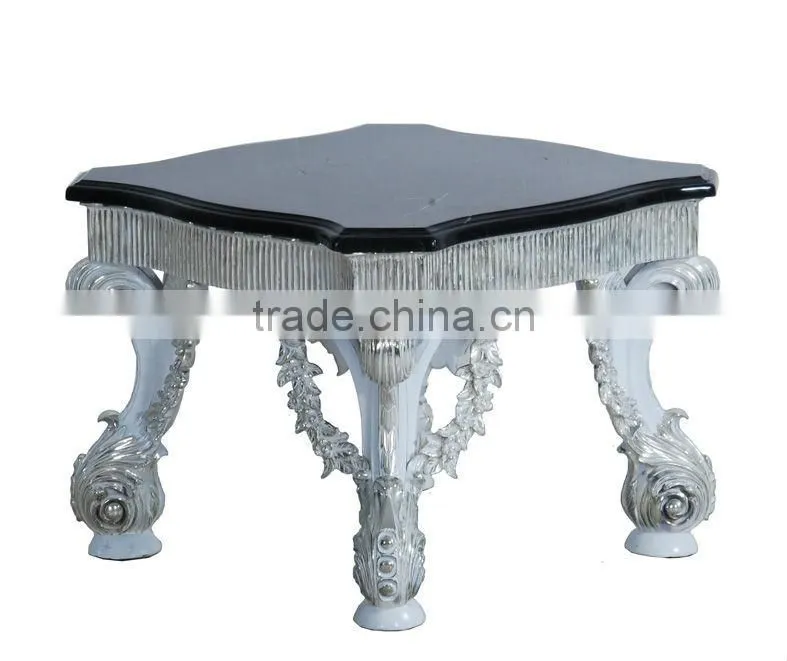 Baroque style antique rectangle coffee table
