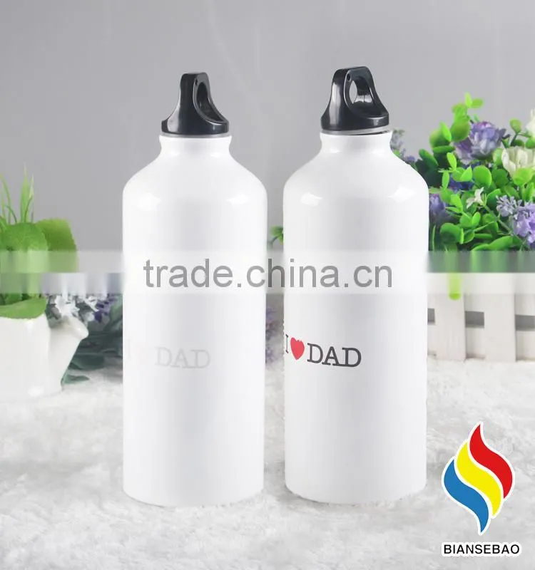 Custom color aluminum sport water bottles