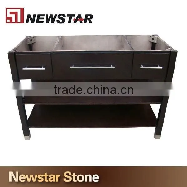 Made in China solid wood vanity bases, bathroom vanity base