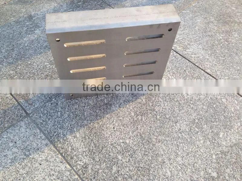 Factory price heavy duty stainless steel pavement drain cover