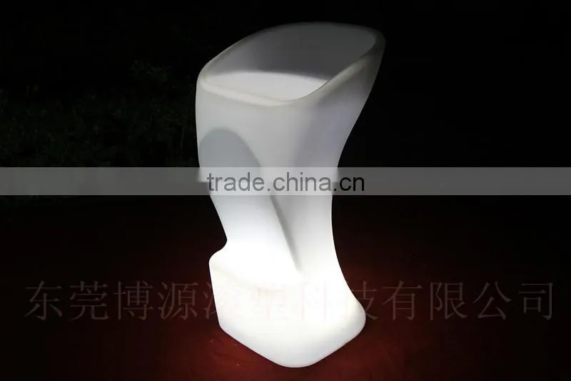 led furniture led table led chairs/bar chair/led lighting bedroom table