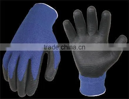 13 Gauge nylon nitrile coated glove