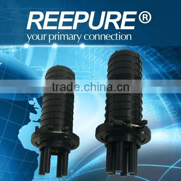 Waterproof Dome Fiber Optical Splice Closure with 2 inlets/outlets