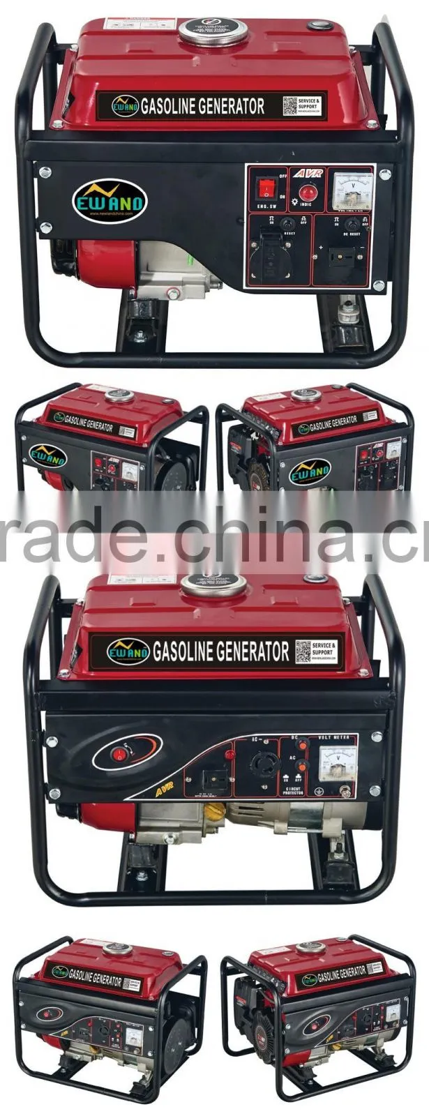 154F 2.5HP Gasoline engine/AC output 220V50HZ/1kva portable gasoline dynamo generator price