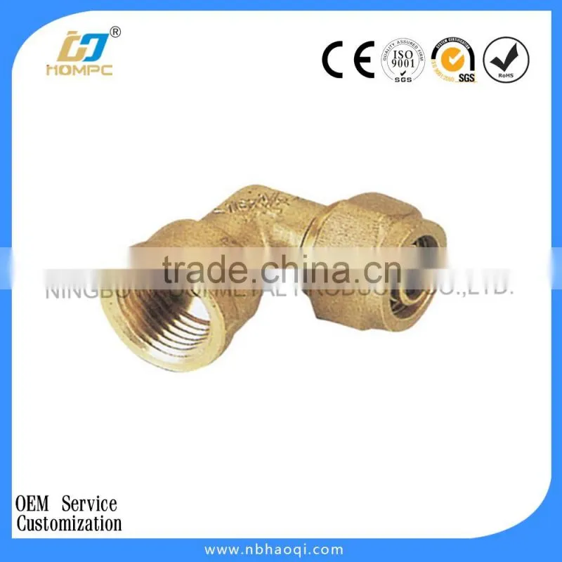 brass compression fittings for pex-al-pex pipes
