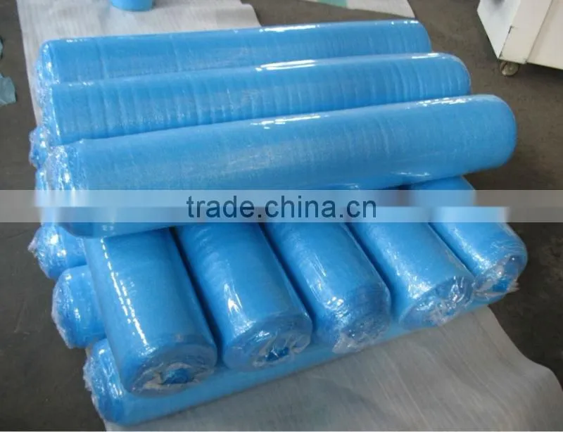 hot sale plastic stretch film blue