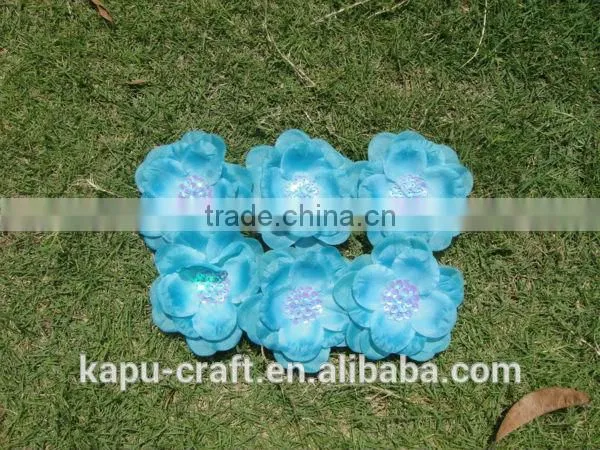 2015wholesale flower fabric sequined beaded flower,flower