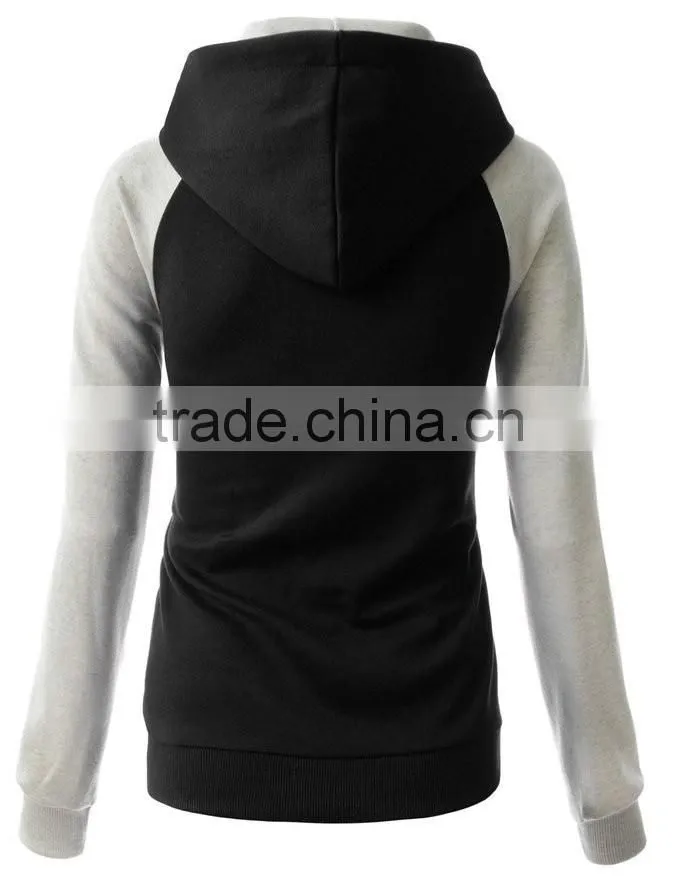 wholesale lady varsity hoodies/ custom woman spring hoody/bulk blank autumn hoodies