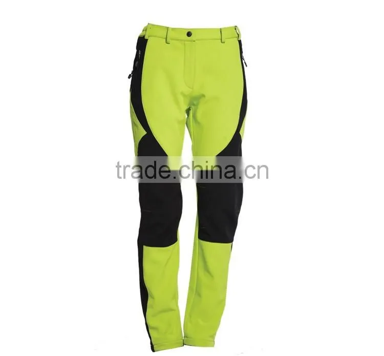 Lady softshell waterproof cargo trousers women's pants