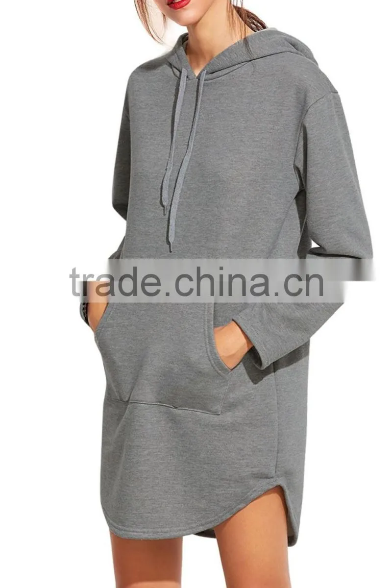 OEM custom print design logo unisex long sleeve plain hoodies for wholesale 2017