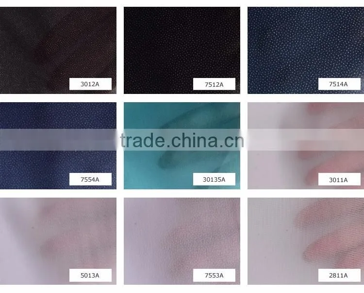 Woven Interlining Fabric, Gum Stay Interlining