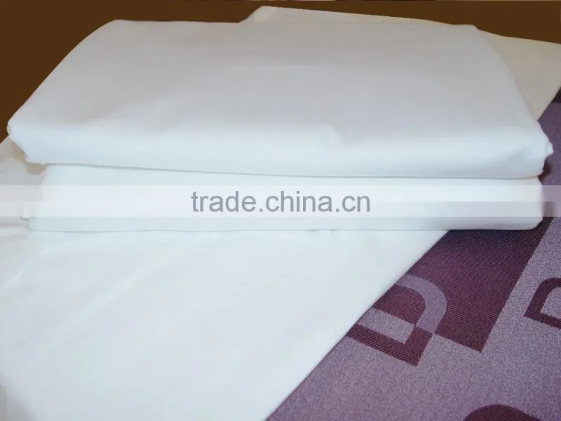 Luxury Bulk White 100% Cotton Hotel Bed Sheets