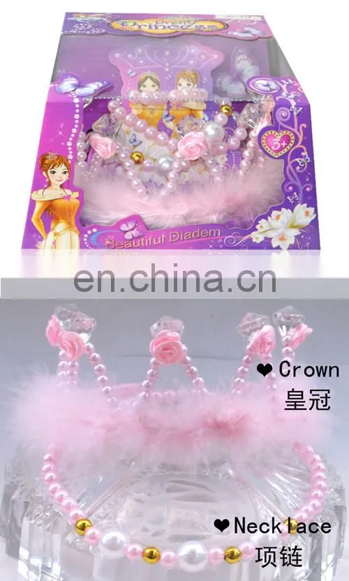 Hot selling sex toy jewelry beads necklace & crown for girls
