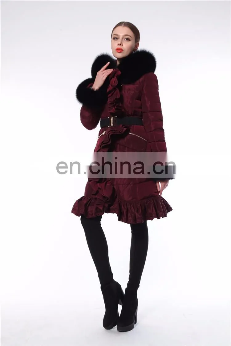 2016 New Design Hot Sale Casual Street Style Ladies Down Jacket