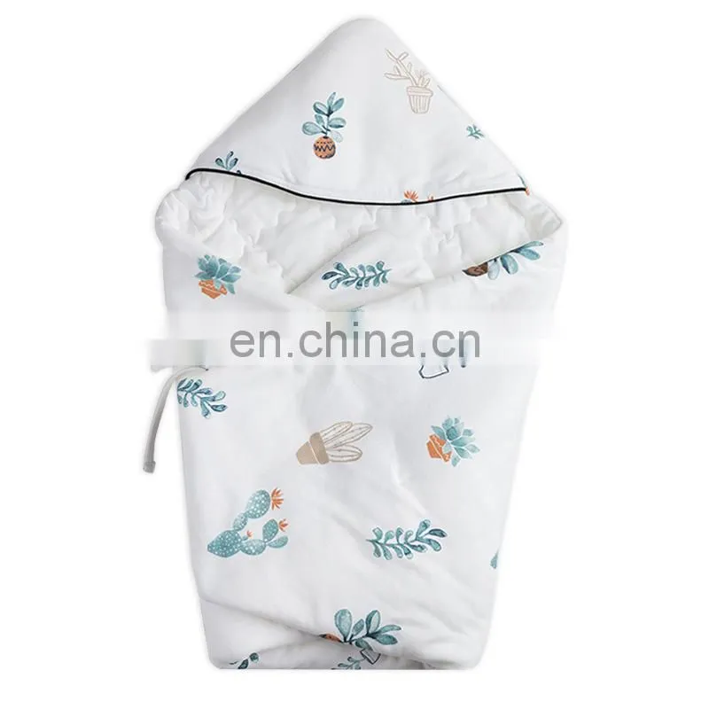 China Manufacturer Newborns Adjustable Swaddle Blankets ASTM Standard