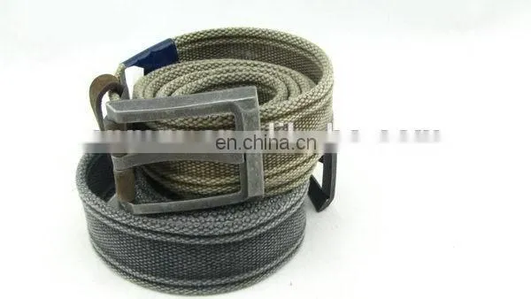 Fashion Canvas Belt With Leather For Men Waist Belt For Kids