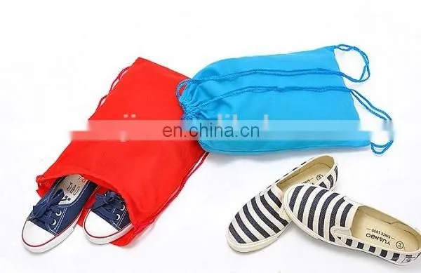 factory directly sale cheap non woven drawstring bag for shoes