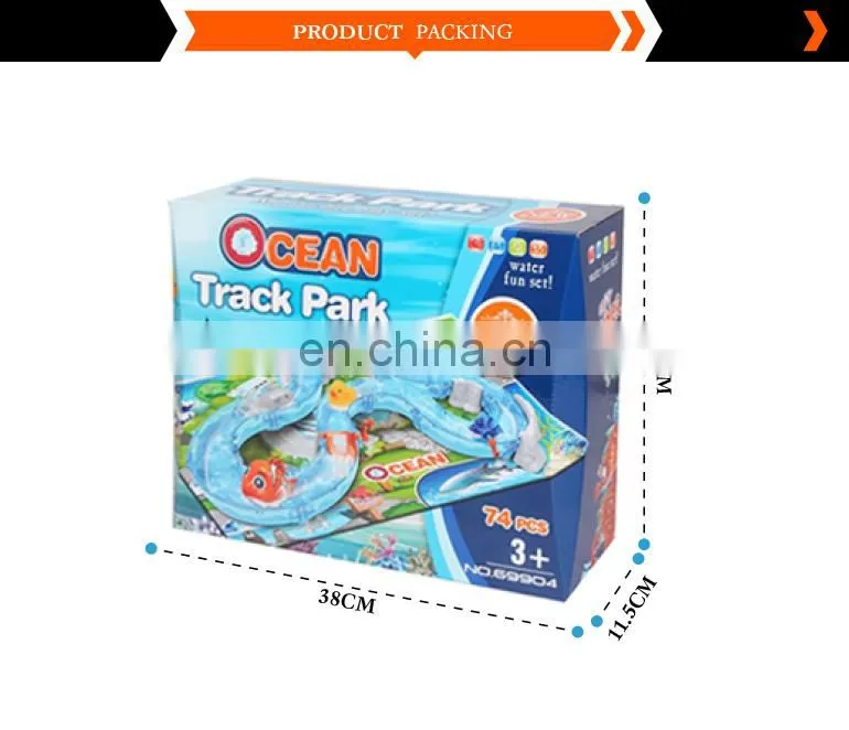 most popular products toys fun ocean track park fishing game toy for children