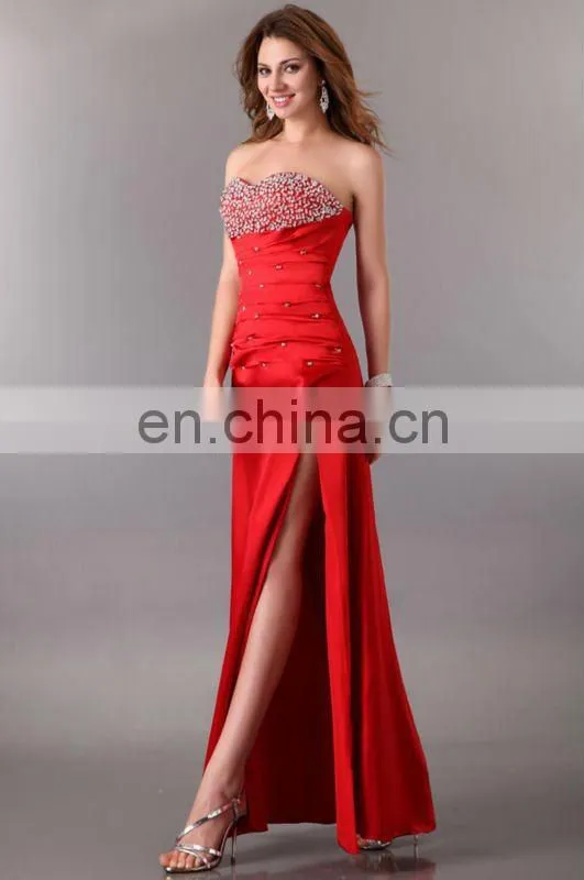 Grace Karin Sexy Women's Long Stunning Strapless Prom Dresses Wholesale CL2588