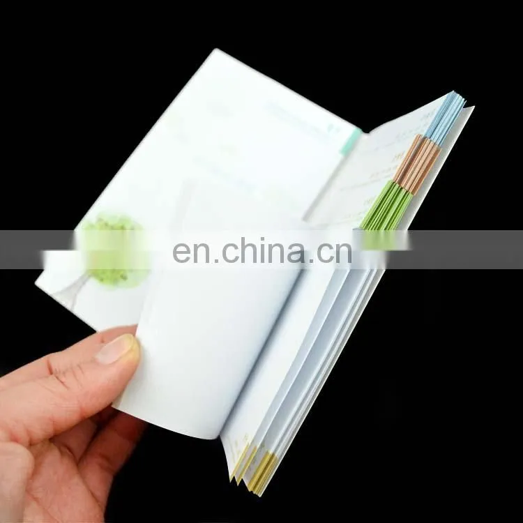 self adhesive custom print memo pads for advertising
