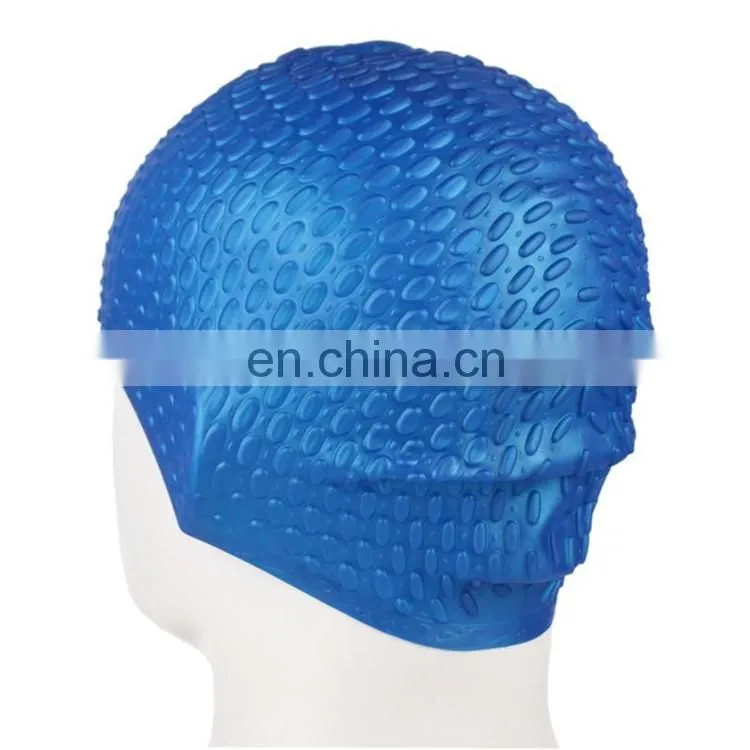 Multicolored Silicone Swim Cap / Swimming Hats from DR factory