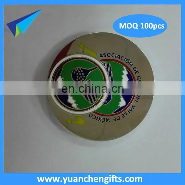 Personalized Design Golf Plastic Poker Chip Ball Markers For Golfer Gifts