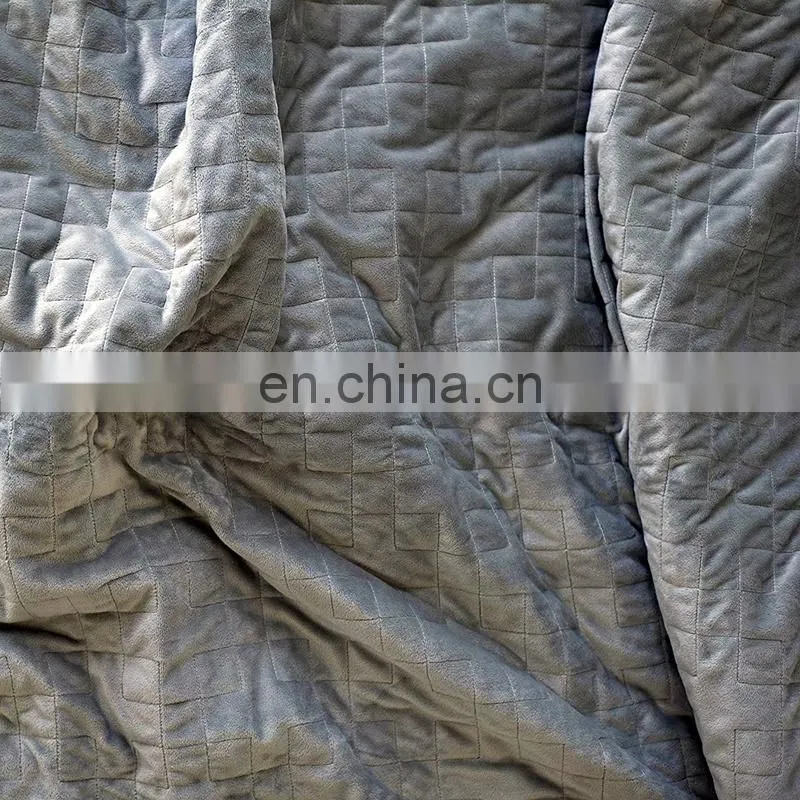 High quality anxiety insomnia autism 15lbs/20lbs/25/30 lbs Zonli weighted blanket